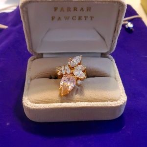 Farrah Fawcett Gold Ring